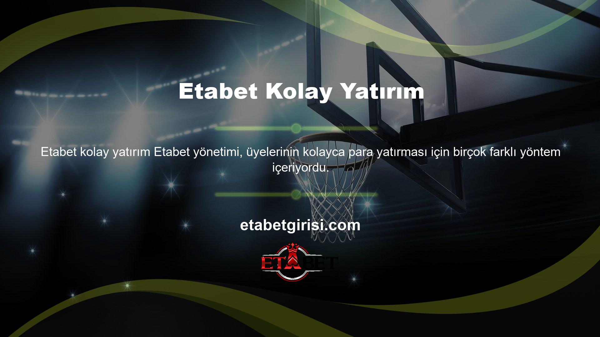 Önce Etabet çevrimiçi bahis sitesinde ve casinosunda oynamak için üyelik oluşturmalısınız, kısaca spor bahis kuponları oluşturmalısınız