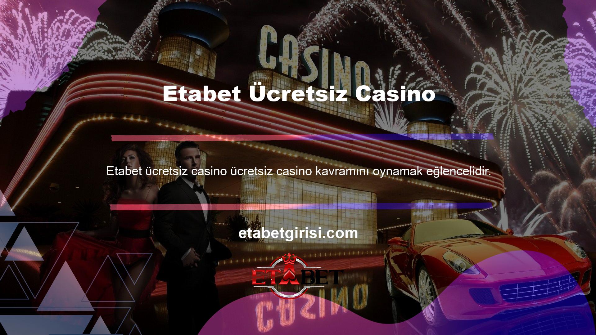 İsterseniz, bu bölümde Etabet Live Casino oyunları kazanabilirsiniz